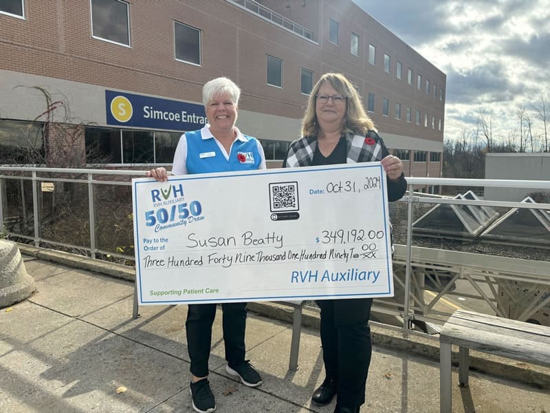 October 2024 RVH Community Draw Winner